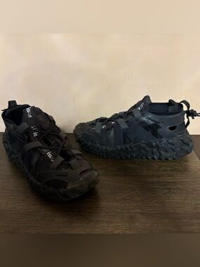 Nike ISPA OverReact Sandals Black Mens 9.5 Trail Techwear